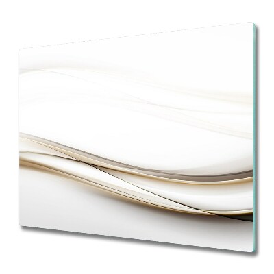 Deska kuchenna Wzór beżowych fal