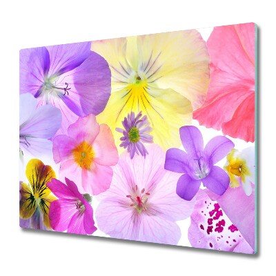 Deska kuchenna Kolorowe Bratki