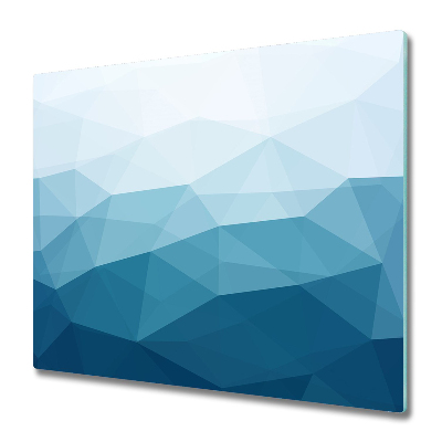 Deska kuchenna Niebieska Abstrakcja