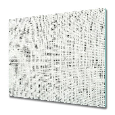 Deska kuchenna Białe płótno z lnu