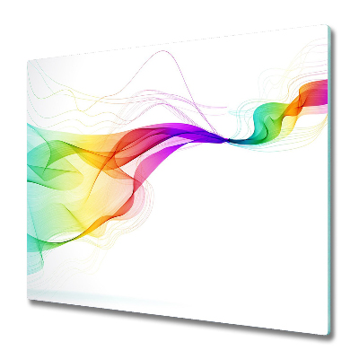 Deska kuchenna Tęczowa abstrakcja