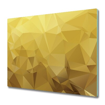 Deska do krojenia Żółte geometryczne tło