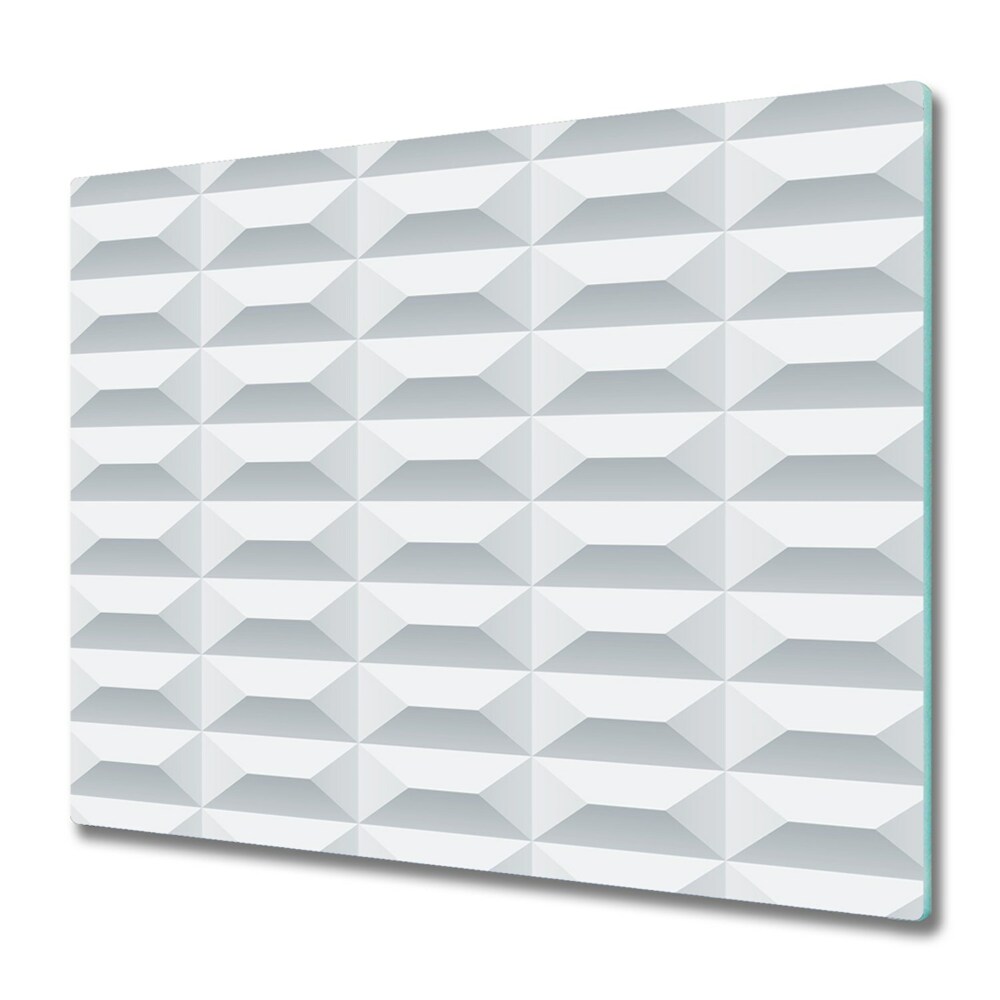 Deska do krojenia Geometryczne tło z białych cegieł