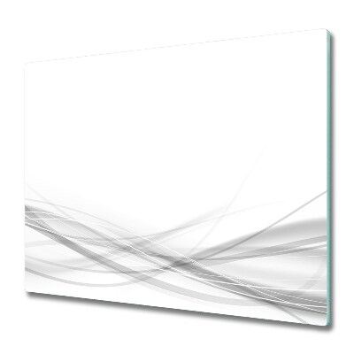 Deska do krojenia Abstrakcja białe fale