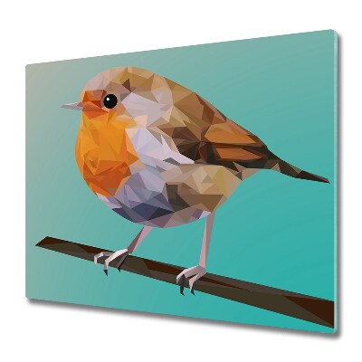 Deska do krojenia Ptak na gałązce