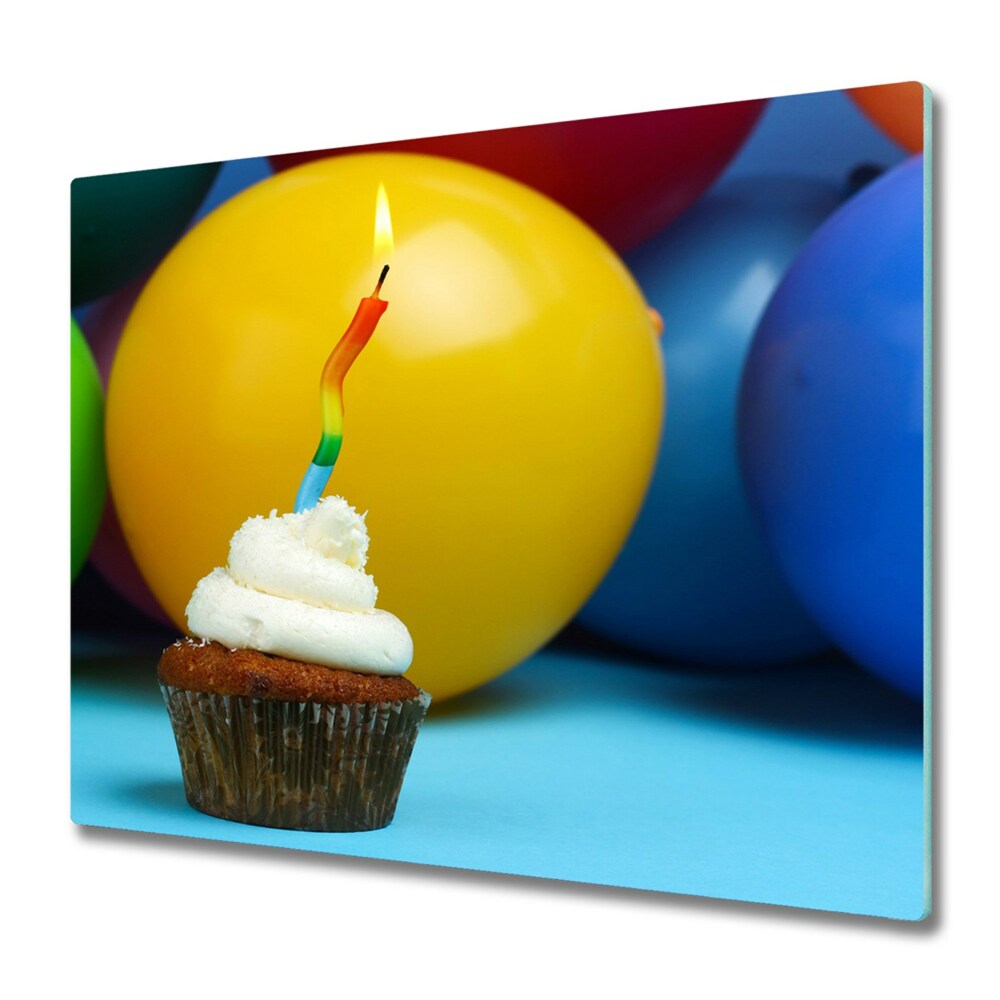 Deska do krojenia Urodzinowa babeczka i balony