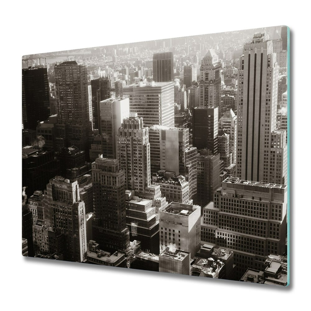 Deska do krojenia Nowy Jork czarno-biały