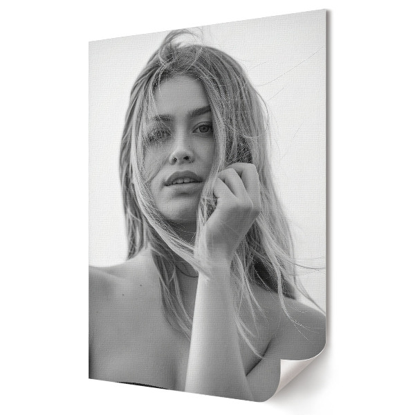 Plakat na materiale polycanvas Naturalna Uroda w Monochromatycznym Stylu