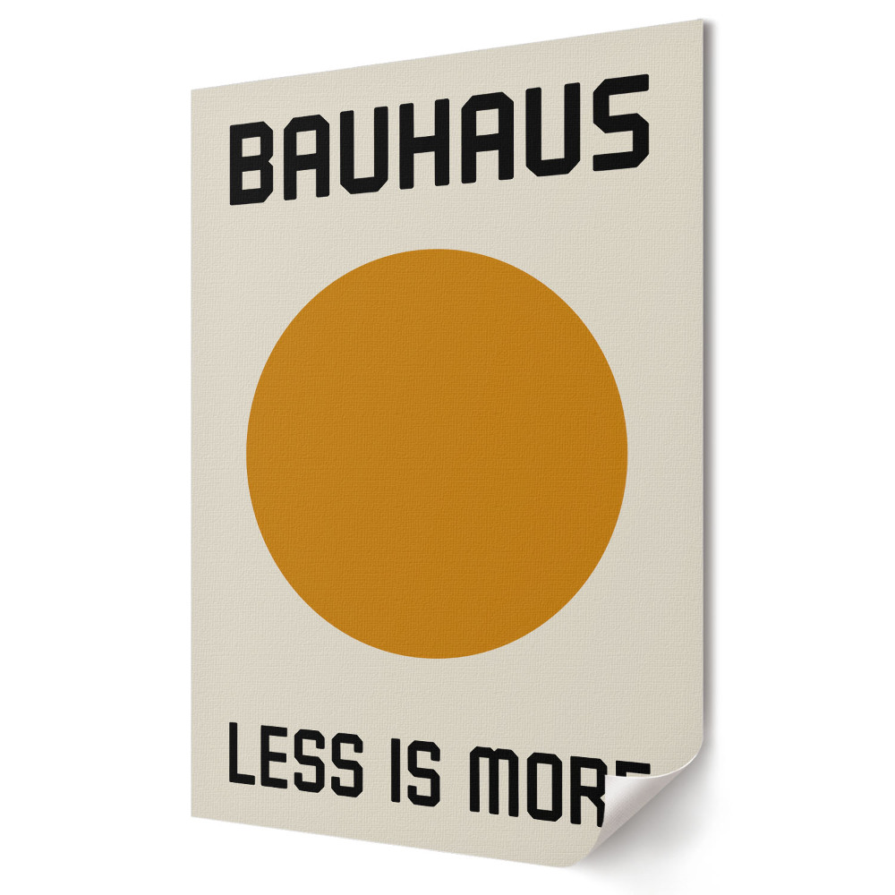 Grafika ścienna na płótnie Minimalizm w stylu Bauhaus