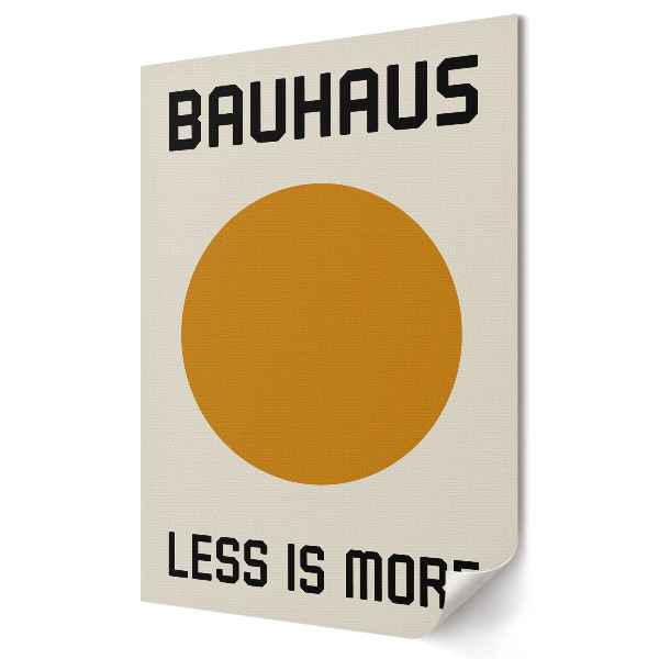 Grafika ścienna na płótnie Minimalizm w stylu Bauhaus