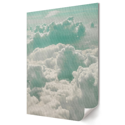 Plakat na materiale polycanvas Spokojne niebo w chmurach