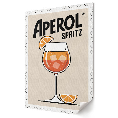 Obraz na płótnie Orzeźwiający Aperol Spritz w słońcu