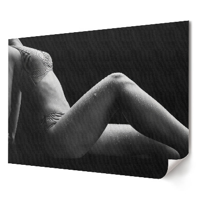 Elegancki plakat do salonu Elegancja w czerni i bieli