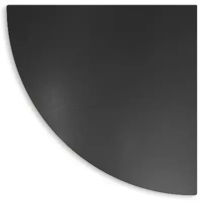 w kształcie ćwiartki koła 100x100 cm Osłona pod grill