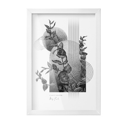 Oprawa na plakat biała 20x30 cm