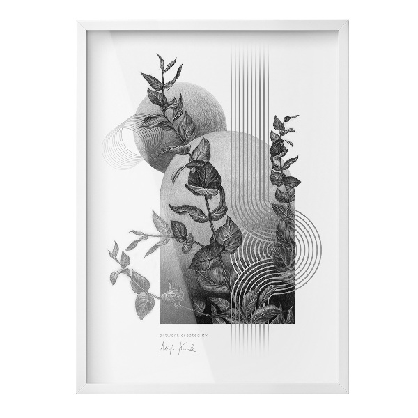 Ładna ramka na zdjęcia biała 50x70 cm