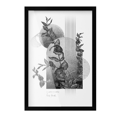 Ramka do obrazka czarna 40x60 cm