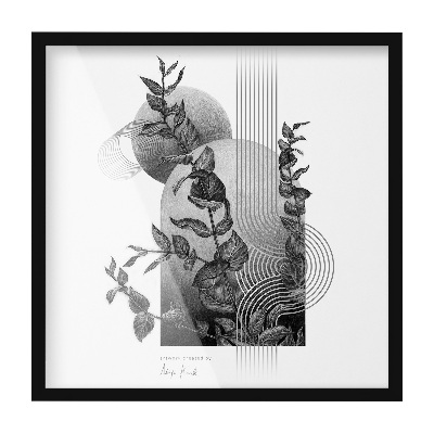 Czarna rama na zdjęcia 50x50 cm