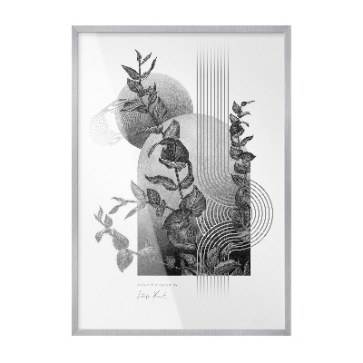 Ramka do obrazka srebrna 70x100 cm