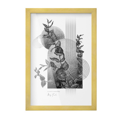 Złota ramka na zdjęcia 20x30 cm