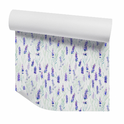 Tapeta Lawenda francuska akwarela