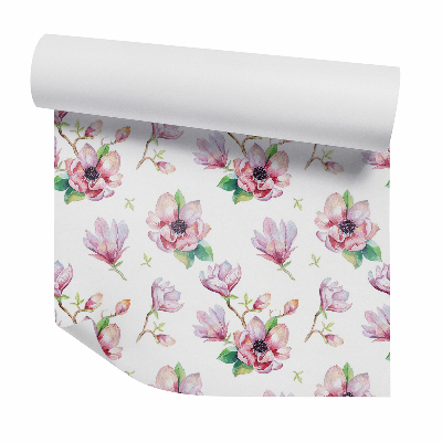 Tapeta Kwitnące kwiaty magnolii