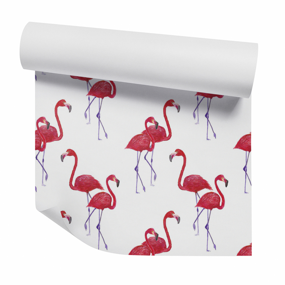 Tapeta Czerwone dumne flamingi