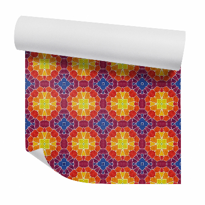 Tapeta Kolorowa abstrakcja akwarele