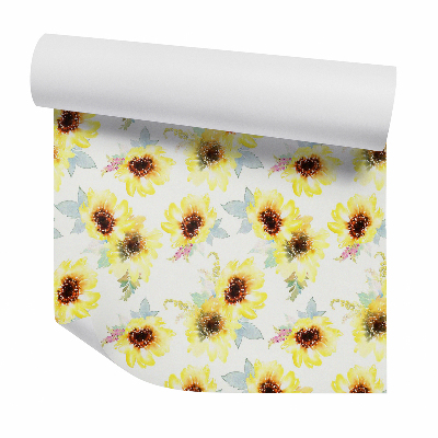 Tapeta Pastelowe słoneczniki