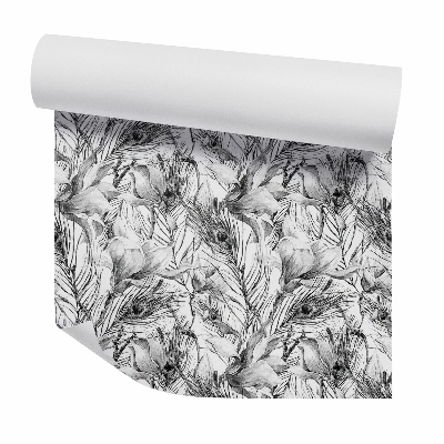 Tapeta Rośliny szkic akwarela