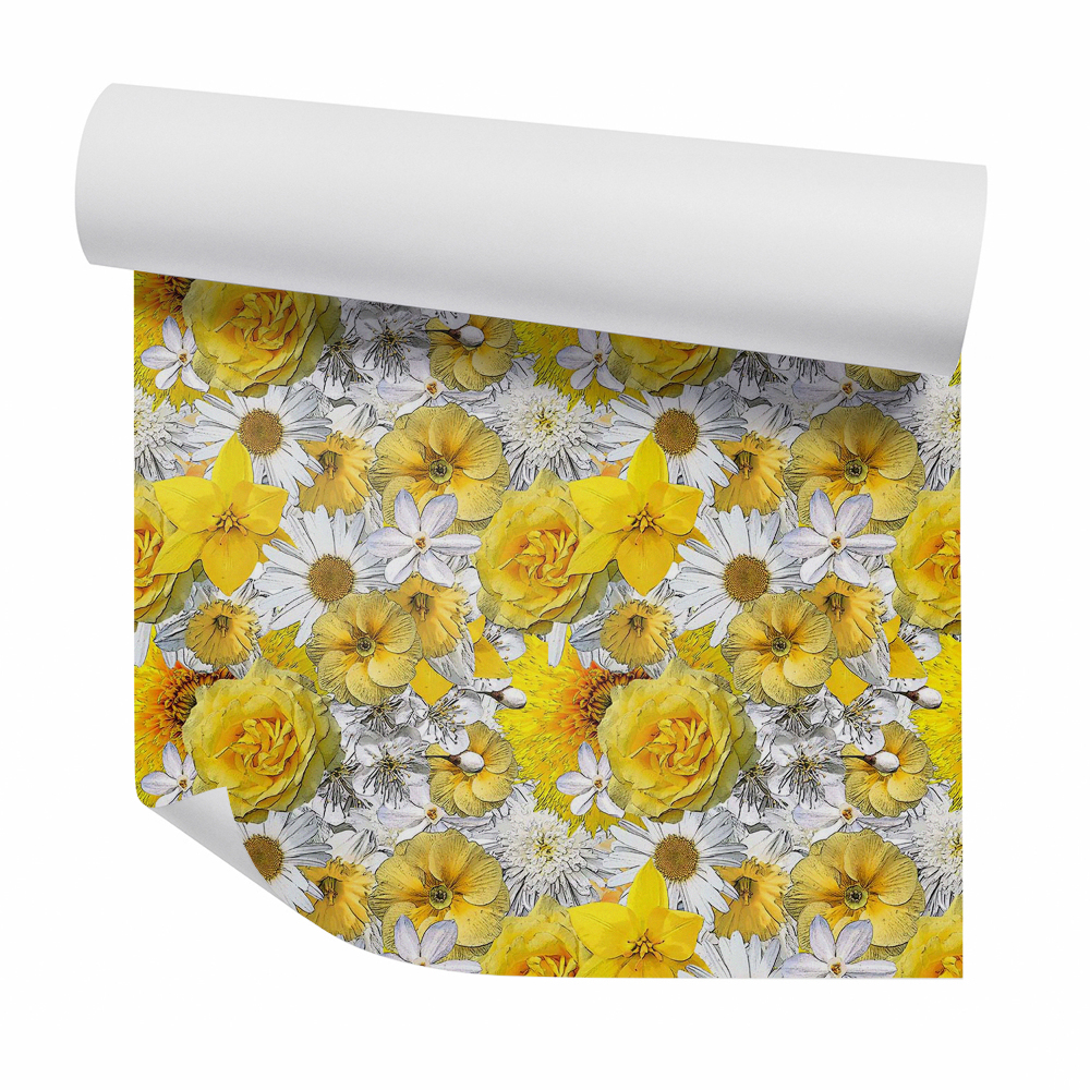 Tapeta Żółte kwiaty słoneczników