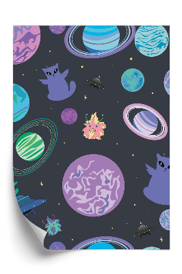 Tapeta Kolorowy kosmos