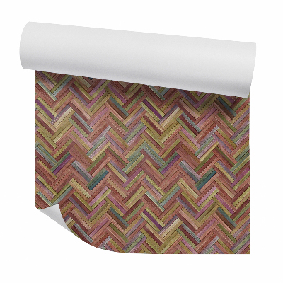 Okleina ścienna Wypłowiały brąz panele drewniane