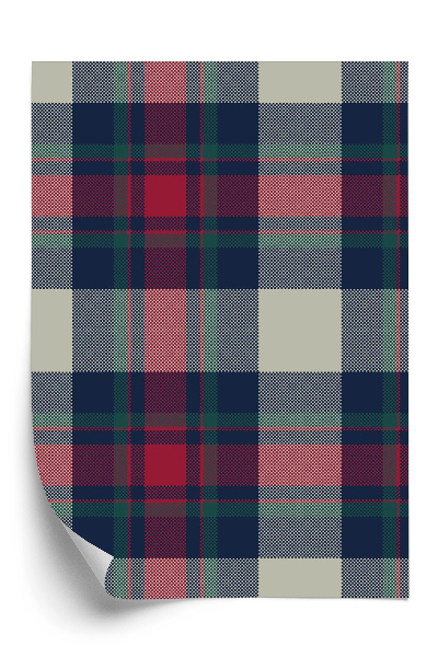 Tapeta Klasyczny wzór szkocką kratę tartan