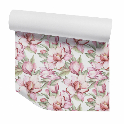 Okleina ścienna Delikatnie różowe kwiaty magnolii