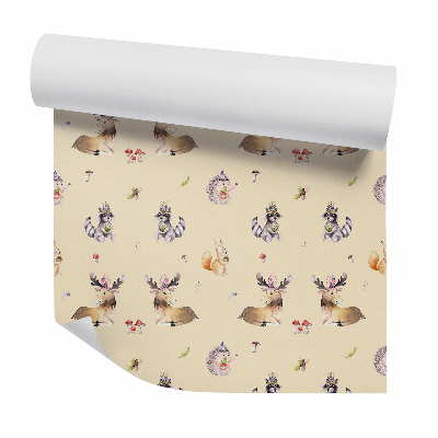 Okleina ścienna Dekoracyjny wzór zwierząt