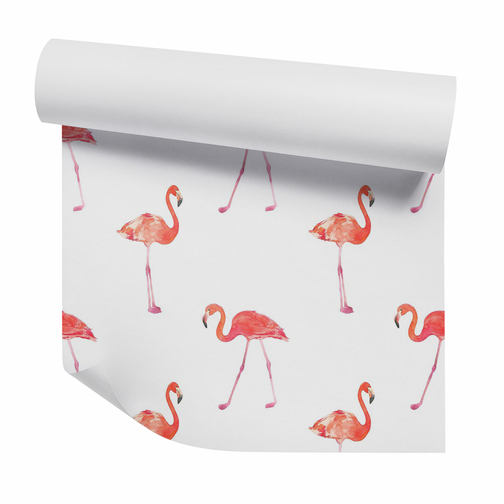 Okleina ścienna Pastelowe flamingi
