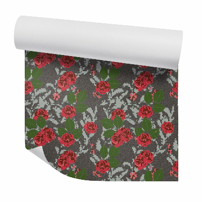 Okleina ścienna Róże abstrakcyjny wzór