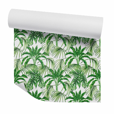 Okleina samoprzylepna na ścianę Egzotyczne rośliny paproć