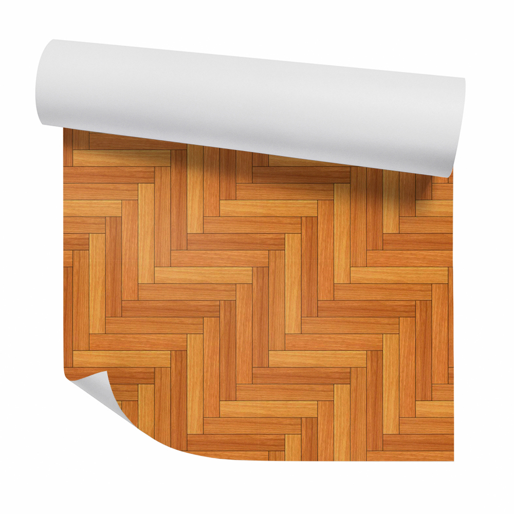 Okleina samoprzylepna na ścianę Panele drewniane jasny dąb