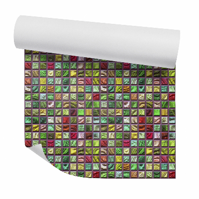 Tapeta Wielokolorowa dekoracyjna abstrakcja