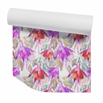 Tapeta Dekoracyjna kolorowa fuksja