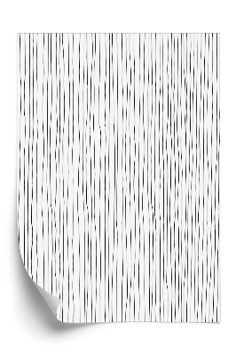 Tapeta Czarno białe pionowe linie