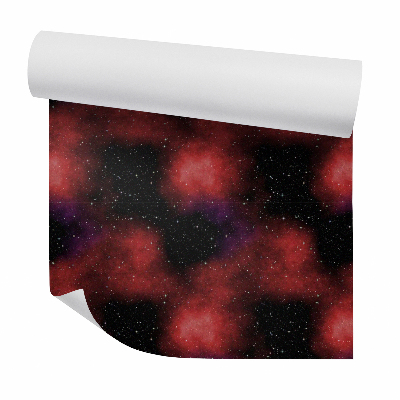 Tapeta Czerwona przestrzeń kosmiczna