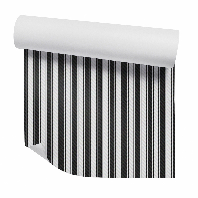 Tapeta Czarno-białe werykalne pasy