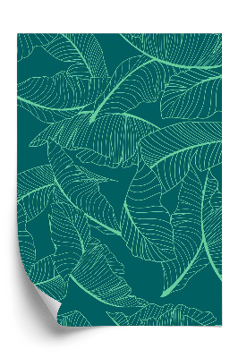 Tapeta Wzór z liśćmi palmy