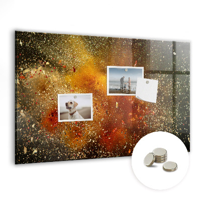 Tablica magnetyczna ozdobna Abstrakcyjne przyprawy