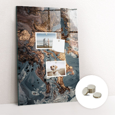 Magnetyczna tablica Marmurowa sztuka