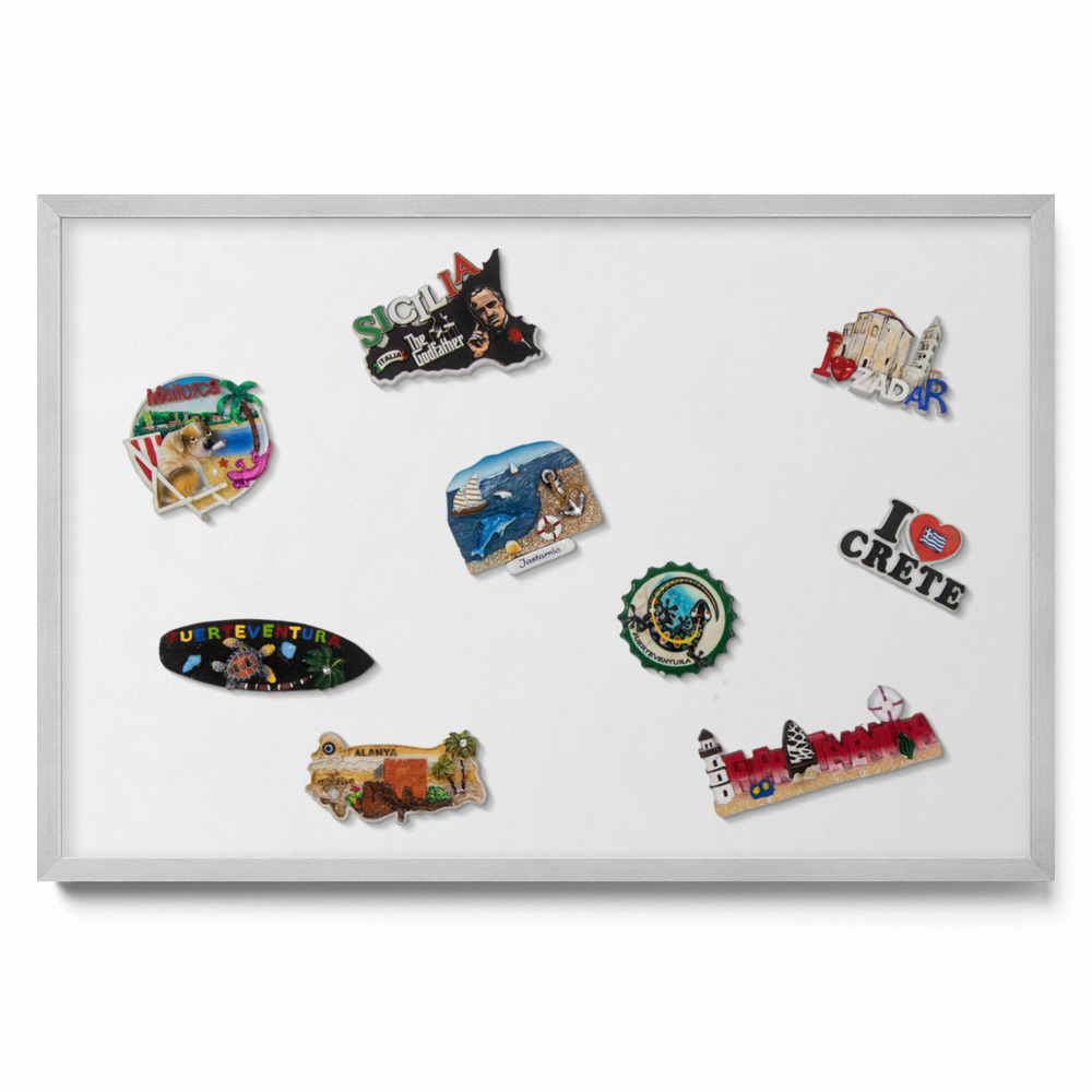 Tablica metalowa na magnesy Kolor biały