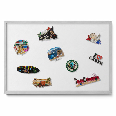 Tablica metalowa na magnesy Kolor biały